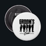Grooms besättning - Marskalkar Bachelor Party Flasköppnare<br><div class="desc">Se till att dina marskalkar tittar extra coola på din stora dag med vår öppnare i anpassningsbar Flaska! Vår högkvalitativa öppnare i Flaska kommer med ett unikt "Groom’s Crew"-citat, perfekt för dessa kandidatpartier och uppvaktning i marskalkarna party. Med öppnaren i Flaska är det en tankfull minnesstund som kan användas långt...</div>