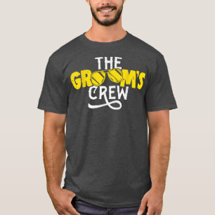 Grooms Crew Bröllop Funny Bachelor Party2153 T Shirt