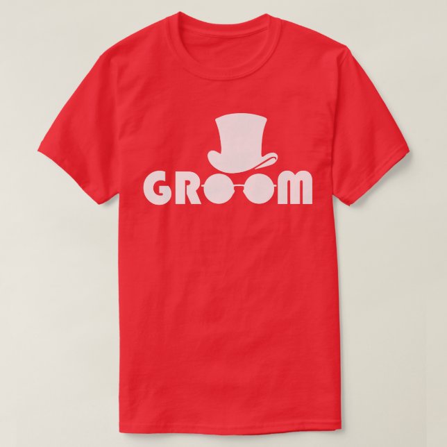 Grooms Crew Groomsman Bachelor 1053 T Shirt (Design framsida)