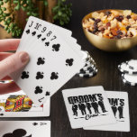 Grooms Crew Marskalkars Bachelor Party Casinokort<br><div class="desc">Köp personlig för dina party-spelkort med kortspel "Grooms's Crew". Alla bästa män,  marskalkar,  groomsmanska vaktmästare,  brudgummar och far i brudgummen skulle kärlek. Bachelor Party-spelkort.</div>