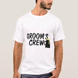 Grooms Crew (öl) Tee Shirt