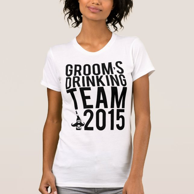Grooms drickslag 2015 tee shirt (Framsida)