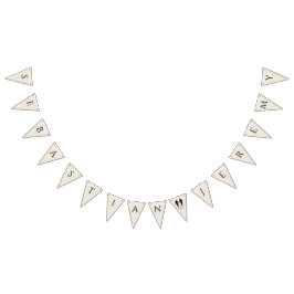 Grooms Lycklig Förlovning Vimplar