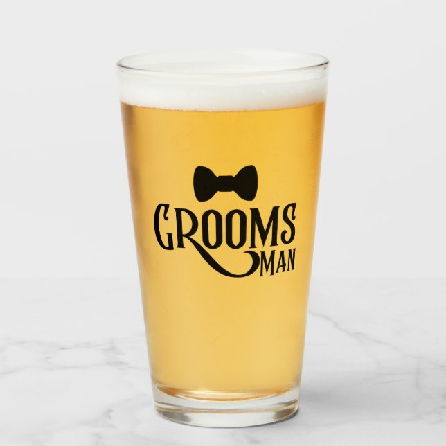 Grooms Man Glaskopp (Framsida fylld)