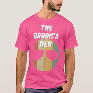 Grooms Manar Bröllopsfest Best Man Bachelor Party  T Shirt