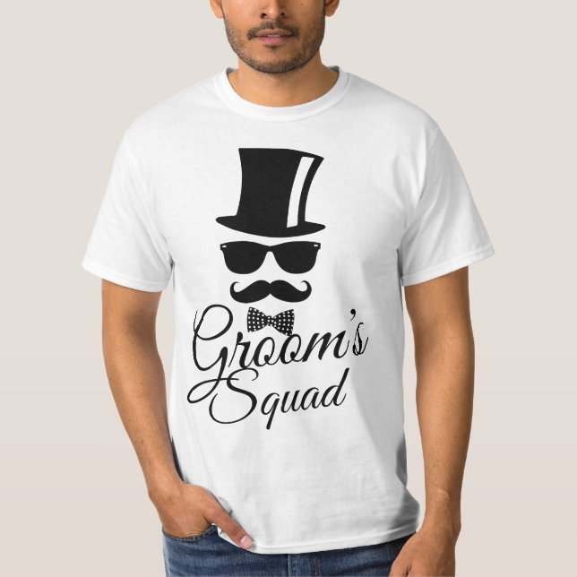 Grooms trupp t shirt (Framsida)