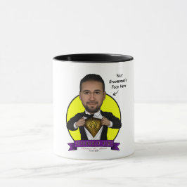 Groomsman/Aquaman Caricature Mugg