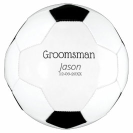 Groomsman bachelorette Party add namn modern simpe