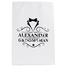 Groomsman Black Tie