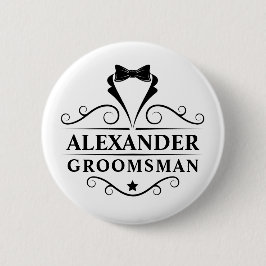 Groomsman Black Tie Knapp