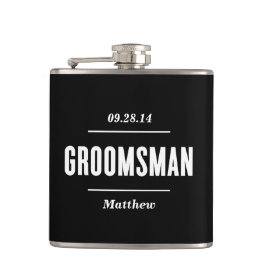Groomsman | Bröllop-kolv Fickplunta