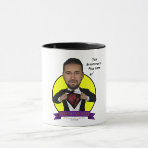 Groomsman/Deadpool Caricature Mugg