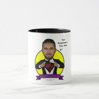 Groomsman/Deadpool Caricature Mugg