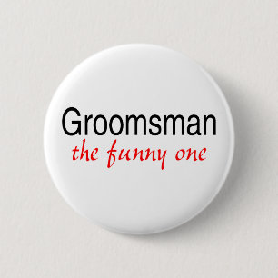 Groomsman (den roliga) knapp