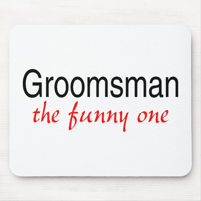 Groomsman den roliga musmatta (Framsidan)