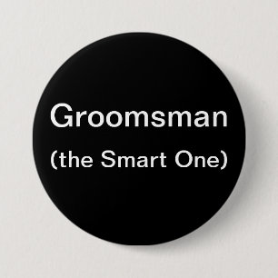 Groomsman den smart knapp