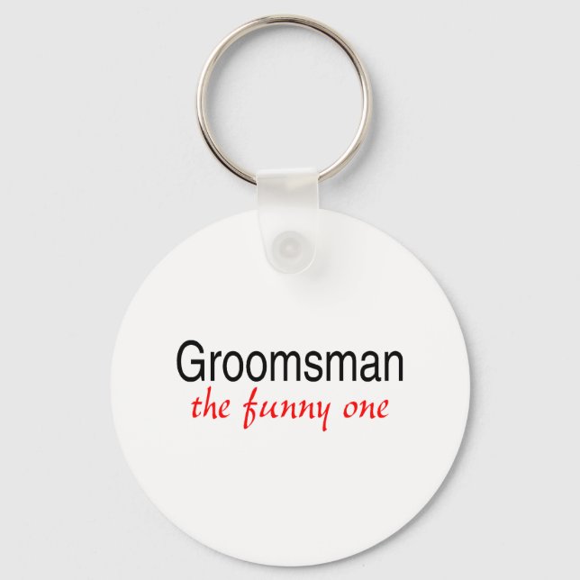 Groomsman, den ynkliga en nyckelring (Framsida)