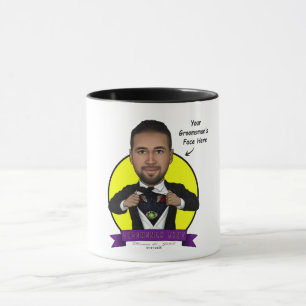 Groomsman/Doktor Strange Caricature Mugg