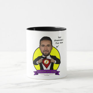 Groomsman/Flash Caricature Mugg