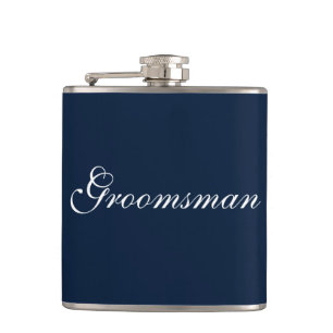 Groomsman Flask Fickplunta
