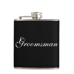 Groomsman Flask Fickplunta