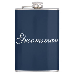 Groomsman Flask Fickplunta