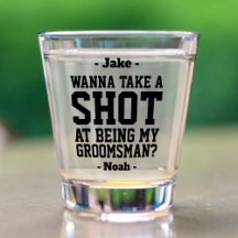 Groomsman Frieri Funny Bröllop Drink Idea Ta en ti