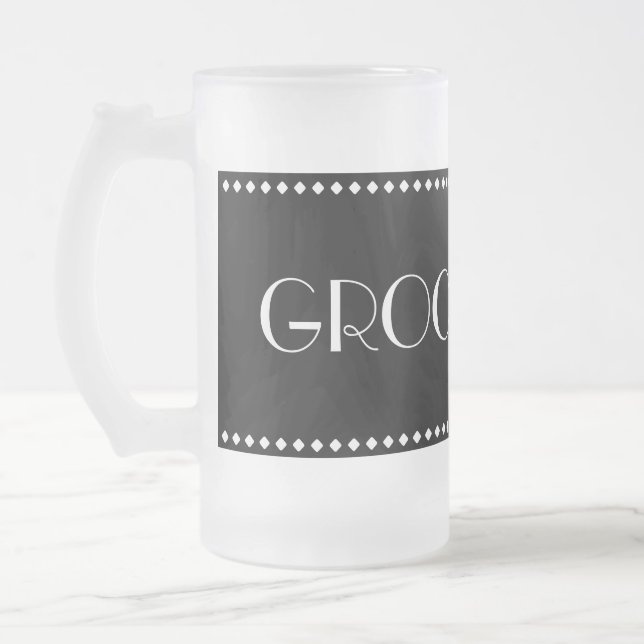 Groomsman Frosted Mugg (Vänster)