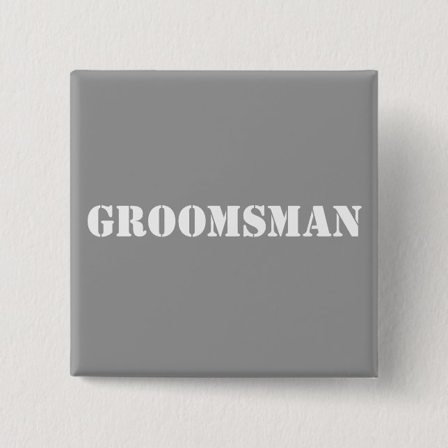 Groomsman Knapp (Framsida)