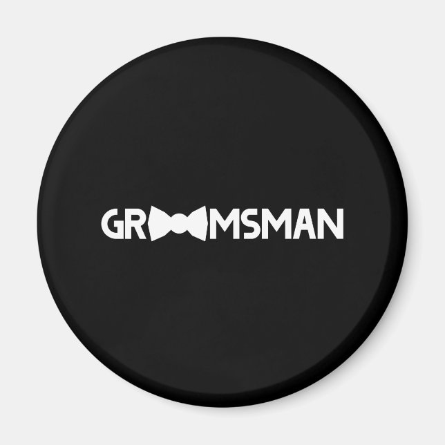 Groomsman Magnet (Framsidan)