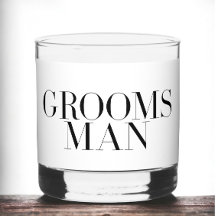 Groomsman Modern Personlig Minimalist
