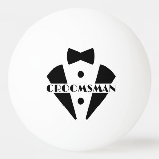 Groomsman Ping Pong Boll