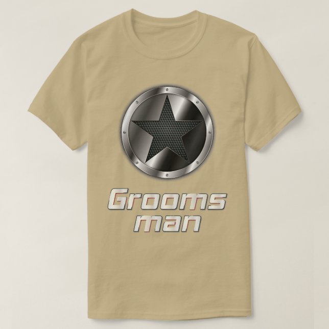 Groomsman T Shirt (Design framsida)