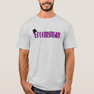 groomsman top hat tee