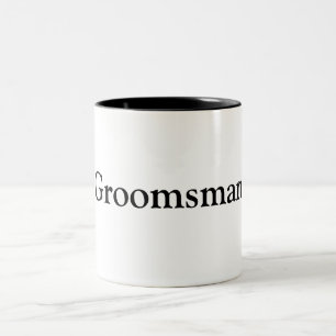 Groomsman Två-Tonad Mugg