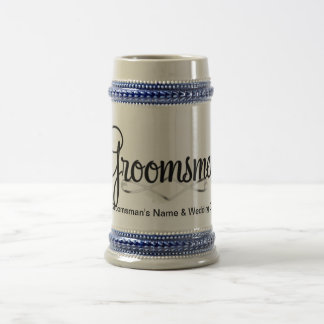 Groomsmanbröllopfavör/gåva Sejdel