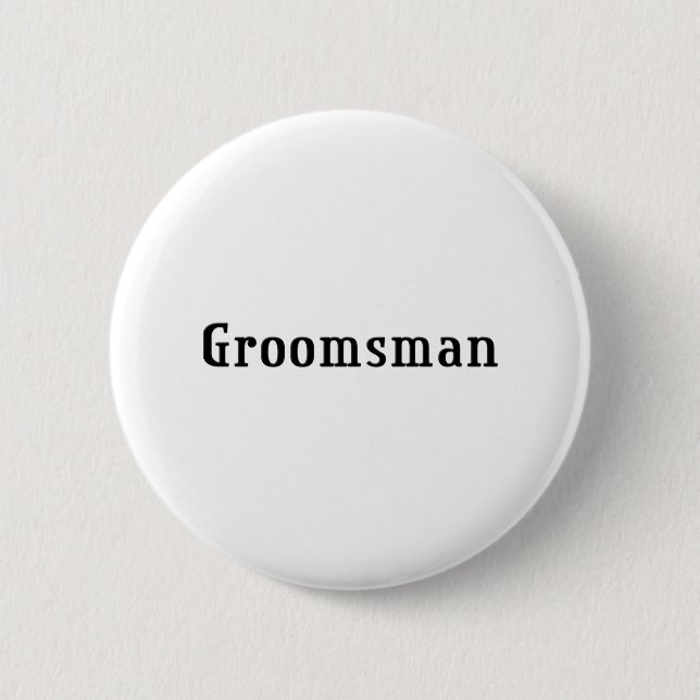 Groomsmanen knäppas knapp (Framsida)