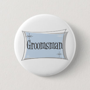 Groomsmanen knäppas knapp