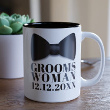 Groomswomen bröllop favor Tuxedo Bow Tie