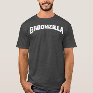Groomzilla Bridezilla har träffat matchen T Shirt
