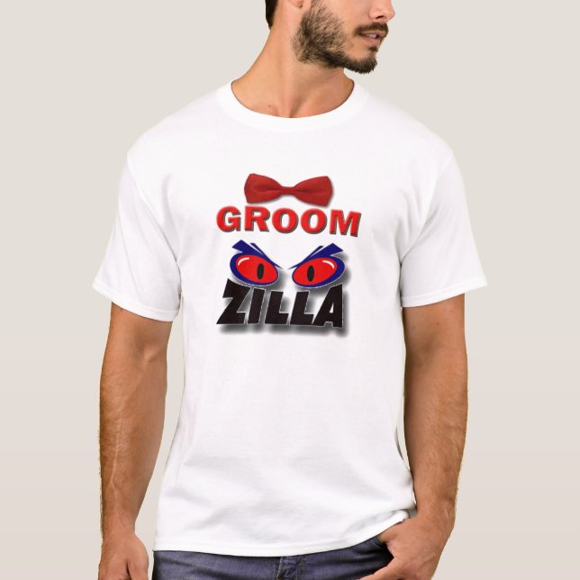 groomzilla t shirt (Framsida)