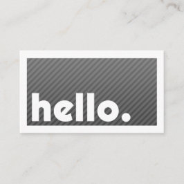 Groon HEJ Black Rand Company Visitkort