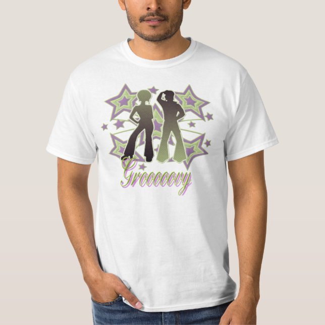 Grooooovy - värdera T-tröja Tee Shirt (Framsida)