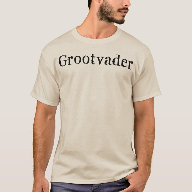Grootvader T-Shirt (Framsida)
