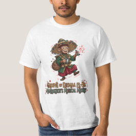 Groove av Djemaa El-Fna Marrakech Musikalisk apa T Shirt