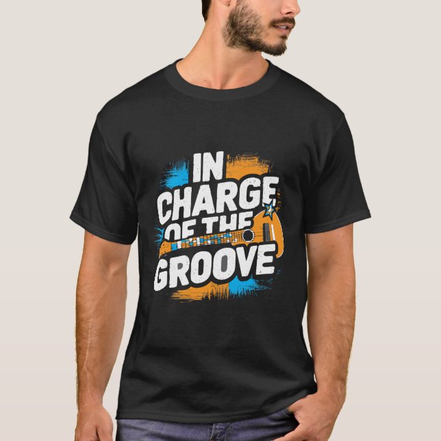 Groove-befälhavare - Lung Tee for Rhythm Chefer (Framsida)