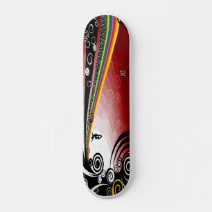 Groove Board Old School Skateboard Bräda 21,6 Cm