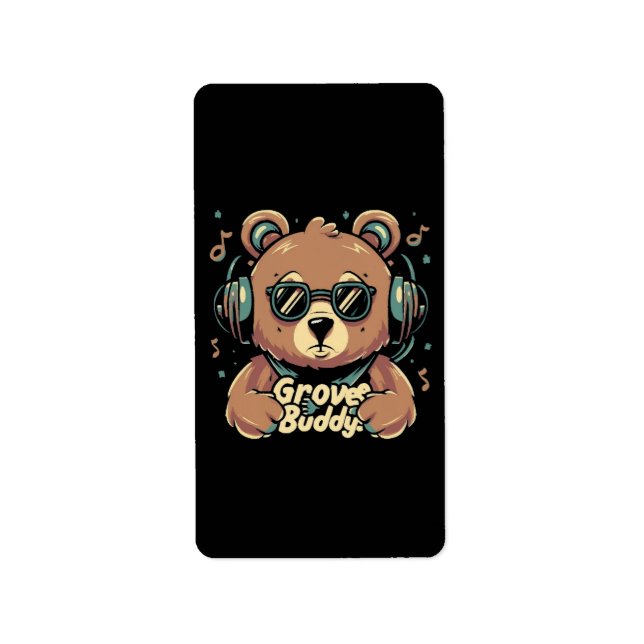 Groove kompis adressetikett (Framsidan)