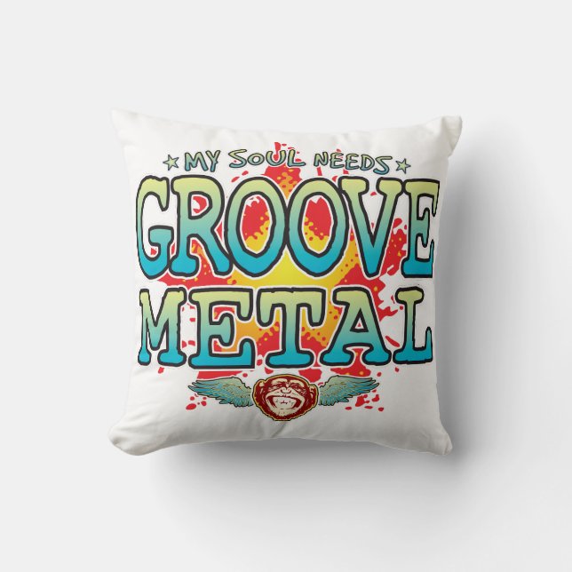 Groove Metall Soul Cushion Kudde (Framsida)