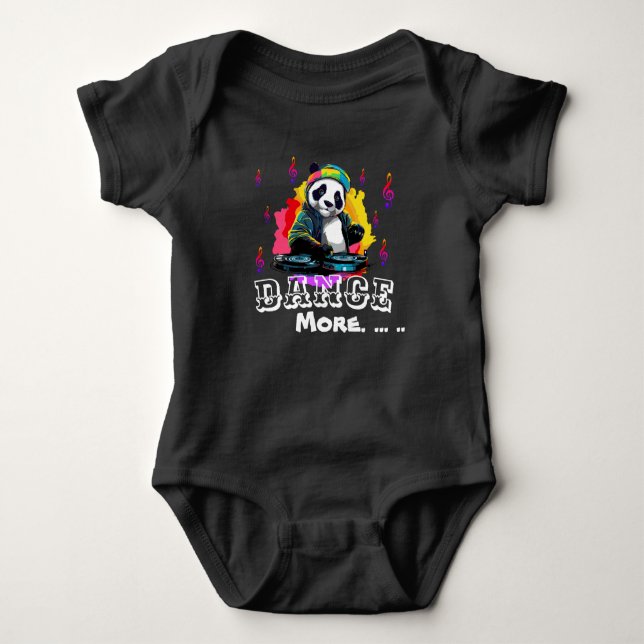 Groove Panda T Shirt (Framsida)